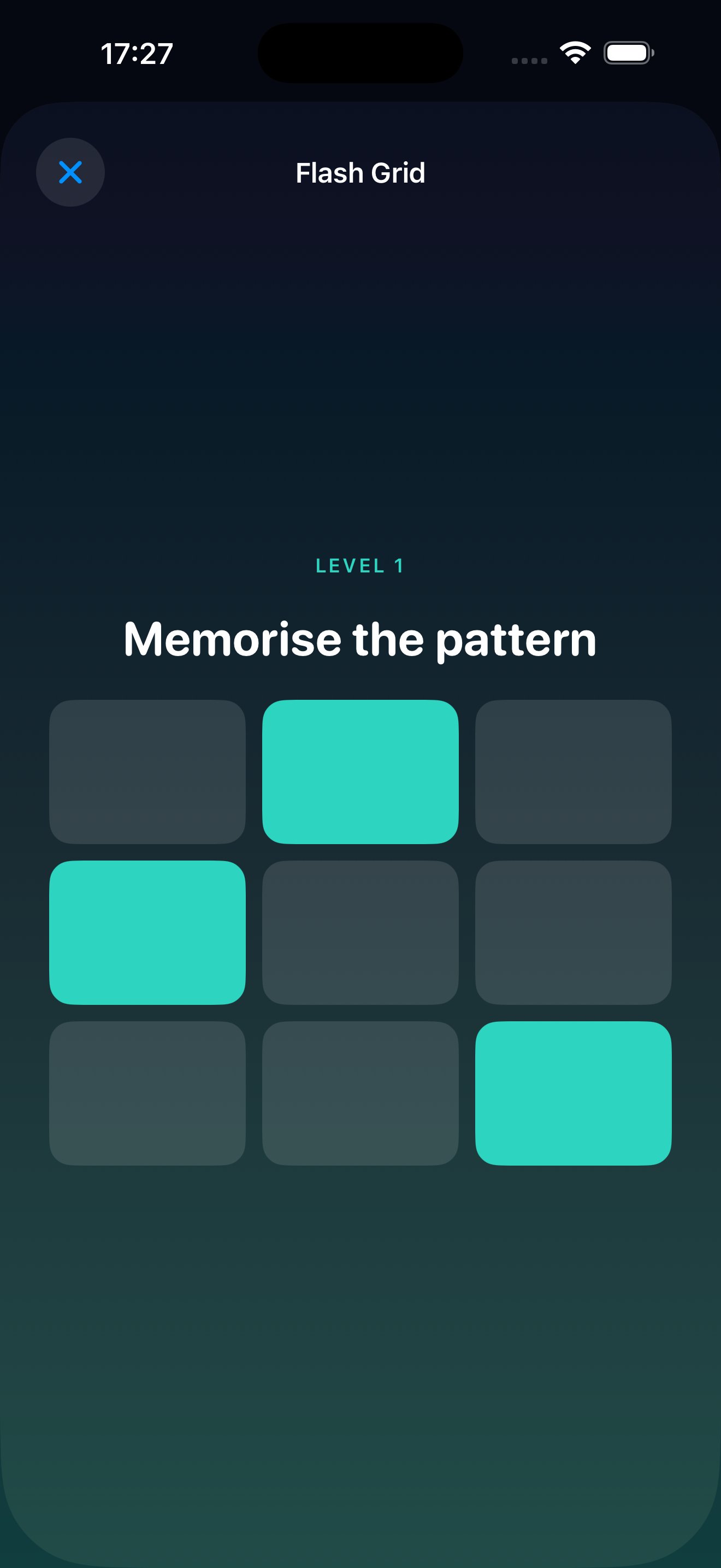 Cognivra Flash Grid challenge